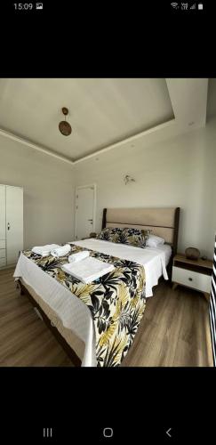 a bedroom with two beds in a room at Lilyum in Dalaman