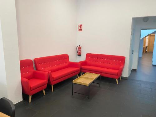Posezení v ubytování Apartamentos Bahía de Boó