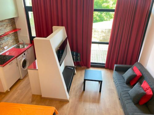 Posezení v ubytování Apartamentos Bahía de Boó
