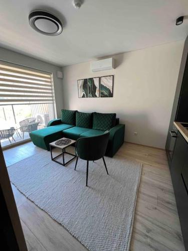 Gambar di galeri bagi Modern & cozy studio with patio “Prie Juros” di Palanga