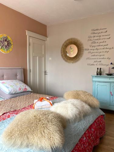 Katil atau katil-katil dalam bilik di Bubbles & Bed