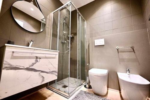 Kúpeľňa v ubytovaní Juliet Suite by di bi rooms