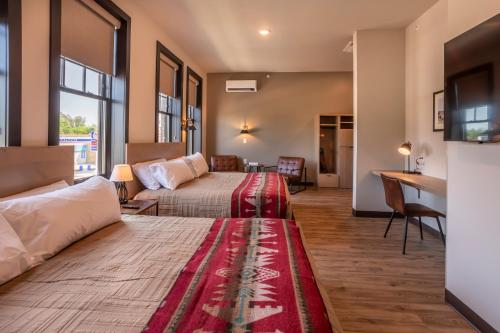 Posezení v ubytování Crosby Lofts