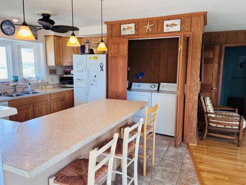 Η κουζίνα ή μικρή κουζίνα στο Fore Shore West-Duplex
