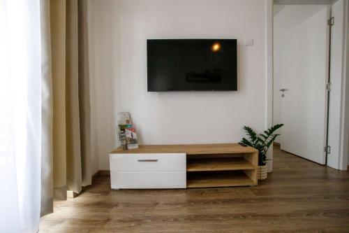 TV in/ali zabaviščno središče v nastanitvi Apartman Paratetis 2