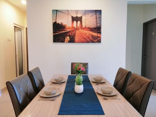 Χώρος καθιστικού στο Setapak Central Signature Suites by Manhattan Group