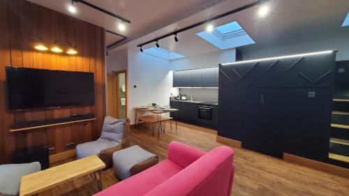 Dapur atau dapur kecil di The Cedarwoods - luxury for up to 5 and your woof!