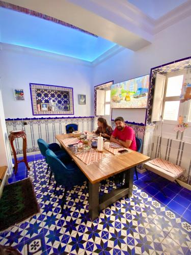 Гостиная зона в Zenit Olhao Bed & Breakfast