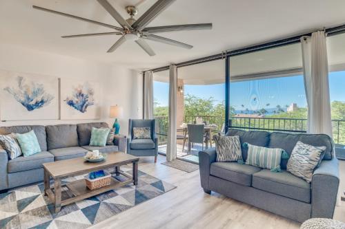 Posezení v ubytování Kihei Alii Kai B306