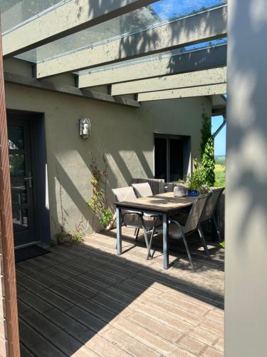 Balkoni atau teres di Ferienwohnungen Faulhauer