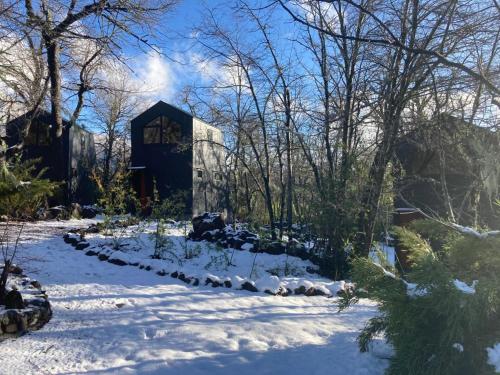 Το Cabañas, M Refugios Termas de Chillán τον χειμώνα