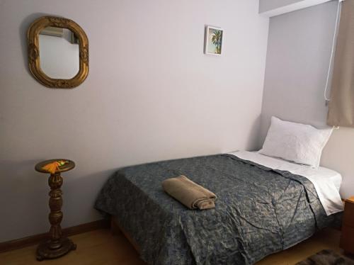 Postel nebo postele na pokoji v ubytování Miraflores View