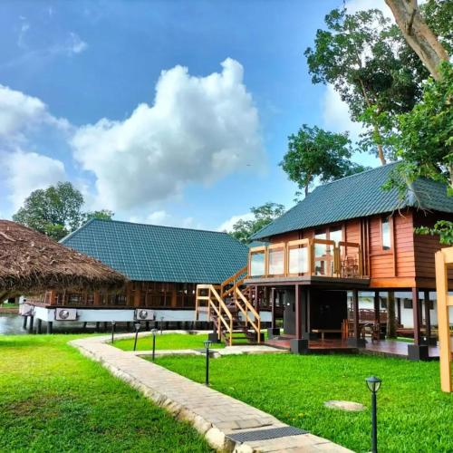 Bangunan di mana terletaknya resort