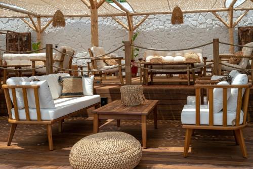 Ruang duduk di Mirada Exclusive Bodrum
