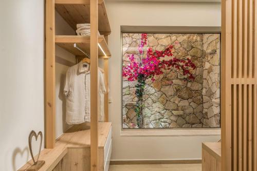 Kúpeľňa v ubytovaní Pietra Caves Suites
