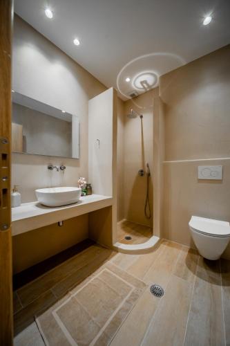 Ένα μπάνιο στο Petradia Villas