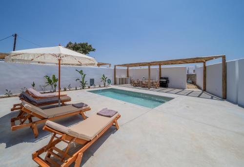 Πισίνα στο ή κοντά στο Petradia Villas