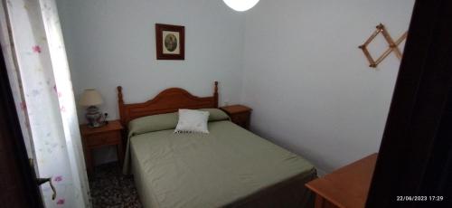 Postel nebo postele na pokoji v ubytování Casa rural la casa del Conde