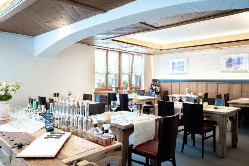 Restaurace v ubytování La Tgoma - Hotel & Restaurant