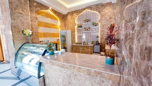Bilik mandi di Golden Dune Residential Unit - Almalaz