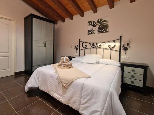 Postel nebo postele na pokoji v ubytování Camino del Norte Santillana del Mar