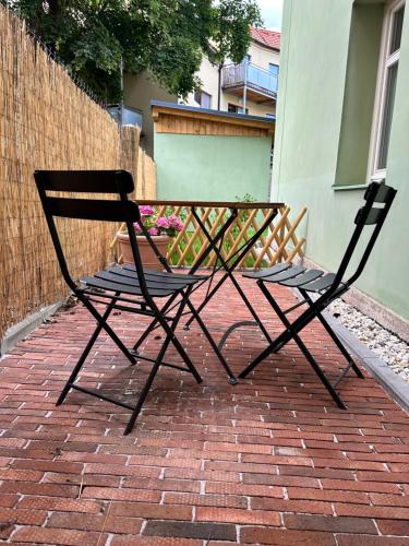 Un patio o zona al aire libre en Apartmany Tachov - Tiny House