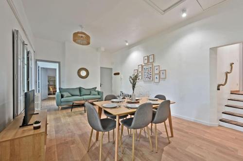 Au coeur des Platanes - Parking Gratuit Sous-Terrain - CLiM - Balcon