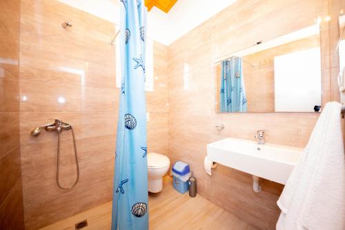 Koupelna v ubytování Villa Rondo