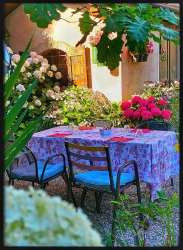 Zahrada ubytování Le camere di Virgilio