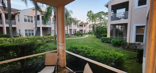 a view from the porch of a apartment complex at Right Direction Rentals in Port Saint Lucie