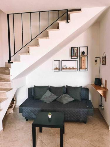 Χώρος καθιστικού στο DomoMea Apartment