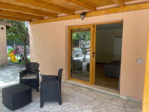 Χώρος καθιστικού στο VILLA ARYA