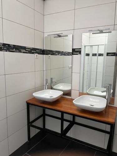 Koupelna v ubytování L'Appartement sur quai - en face de la Criée