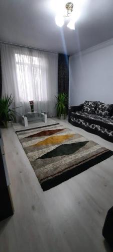 Χώρος καθιστικού στο Apartament La Denis