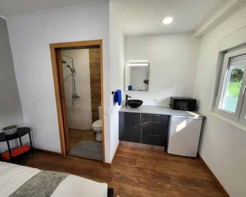 Um banheiro em Guesthouse of Alcobaça