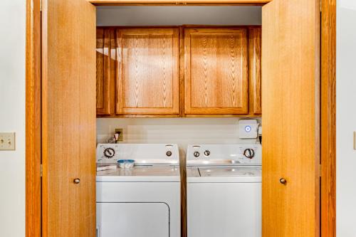 Dapur atau dapur kecil di Peaceful Pines