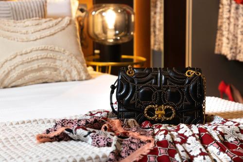 Katil atau katil-katil dalam bilik di Boutique Marconi