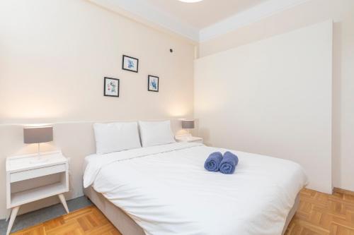 Postel nebo postele na pokoji v ubytování Houseloft Forum Premium