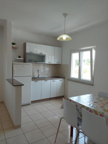 Kuchyň nebo kuchyňský kout v ubytování Apartment Ante