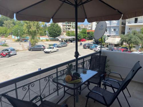 Μπαλκόνι ή βεράντα στο Gardenia apartment