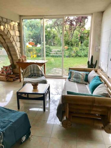 Villa calme grand jardin bord de mer. Parking photo 12