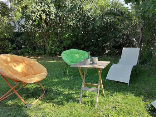Villa calme grand jardin bord de mer. Parking photo 40