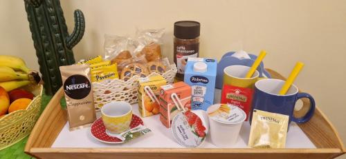 Mad på bed and breakfast-stedet eller i nærheden