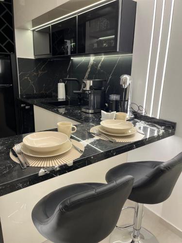 Dapur atau dapur kecil di Apartman JJ Vladimira Rolovic 09 17