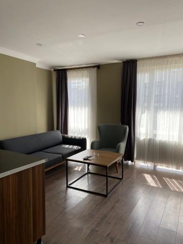 Ruang duduk di Centrum Hotel