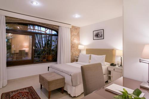 Ein Sitzbereich in der Unterkunft Las Lomas Casa Hotel