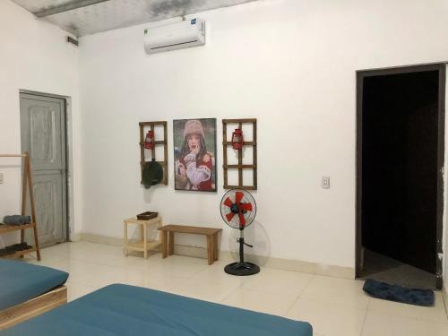 Katil atau katil-katil dalam bilik di Mường Sang Farmstay