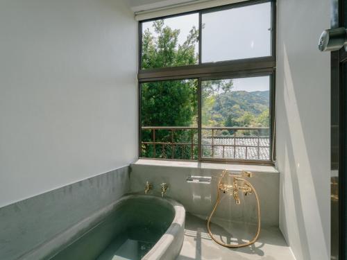 Balcon ou terrasse dans l'établissement 巛-sen-Yugawara