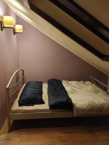 Cama o camas de una habitación en Łośno