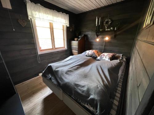 Postel nebo postele na pokoji v ubytování The cabin Rolf in Trysil